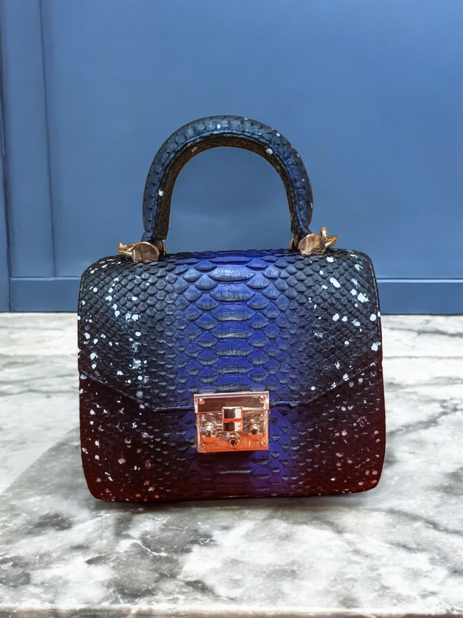 Handmade Genuine Snake Skin Women's Purses - Image 2