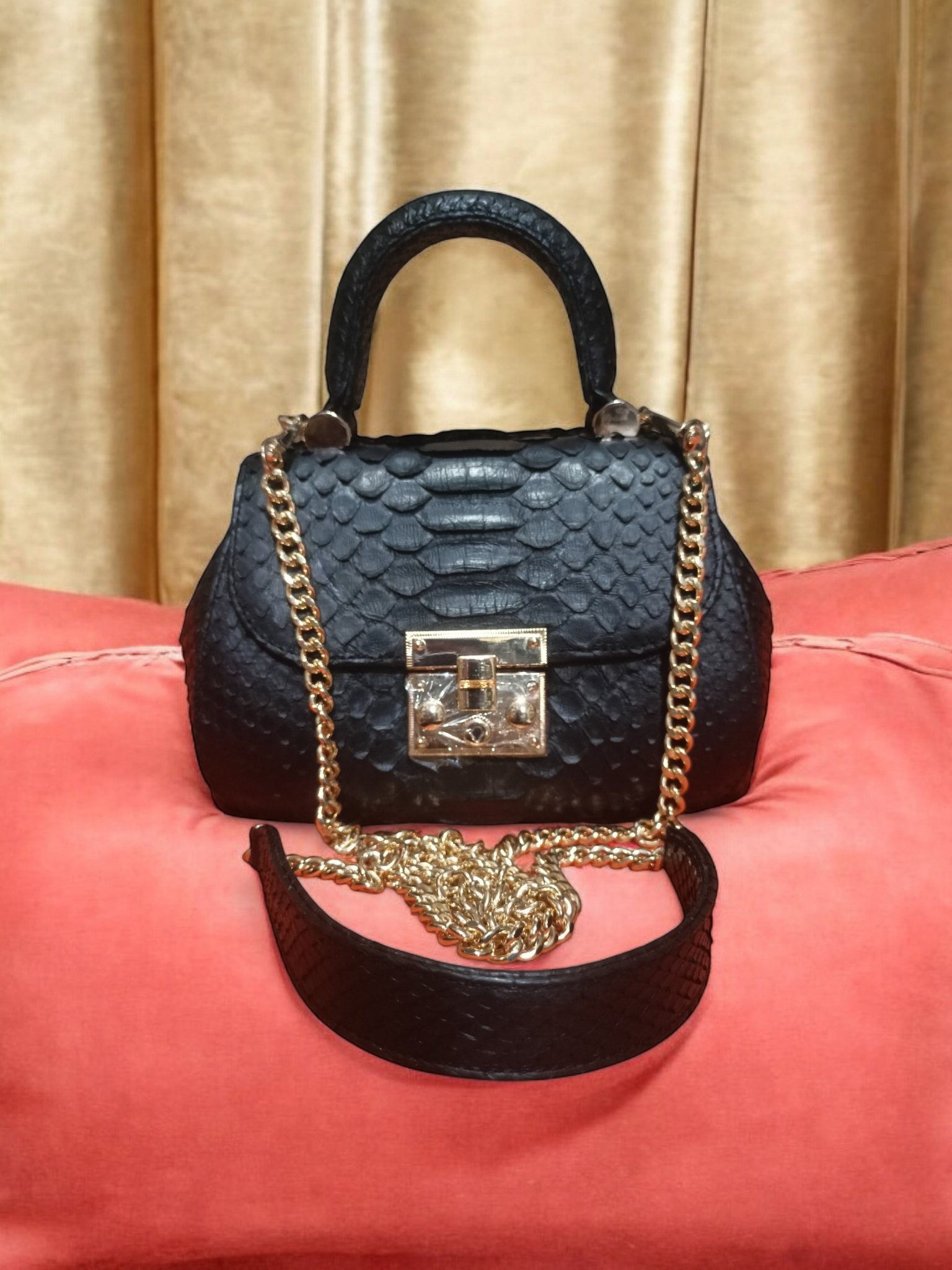 Handmade Snake Skin Women's Purses