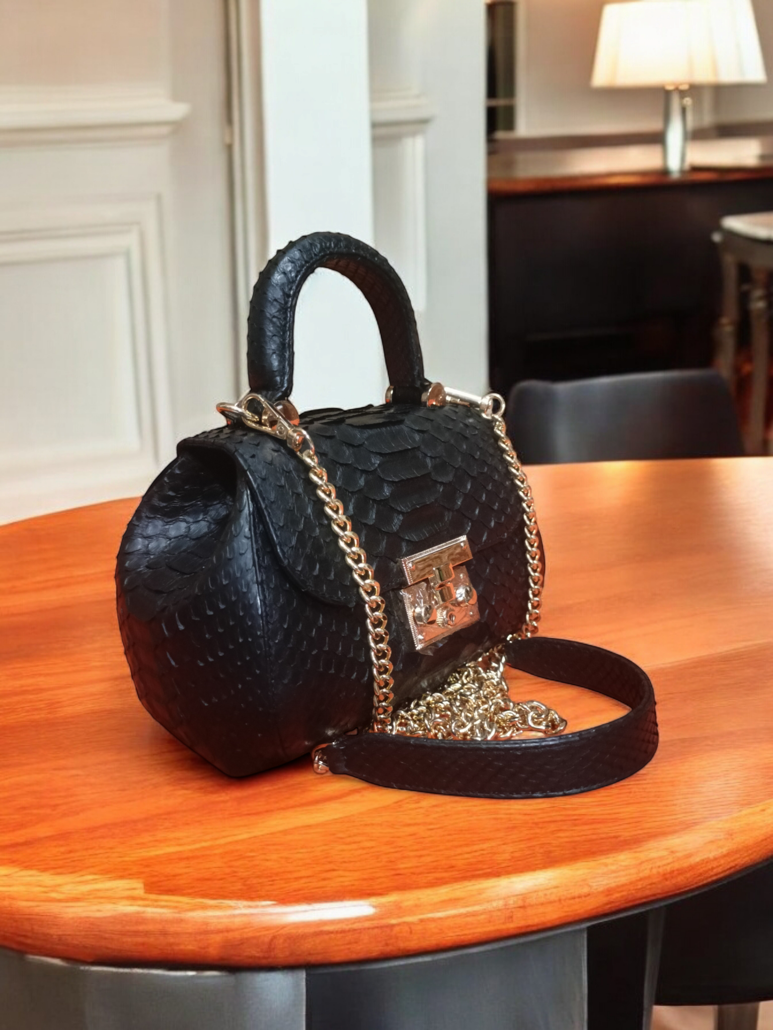 Handmade Snake Skin Women's Purses - Image 3