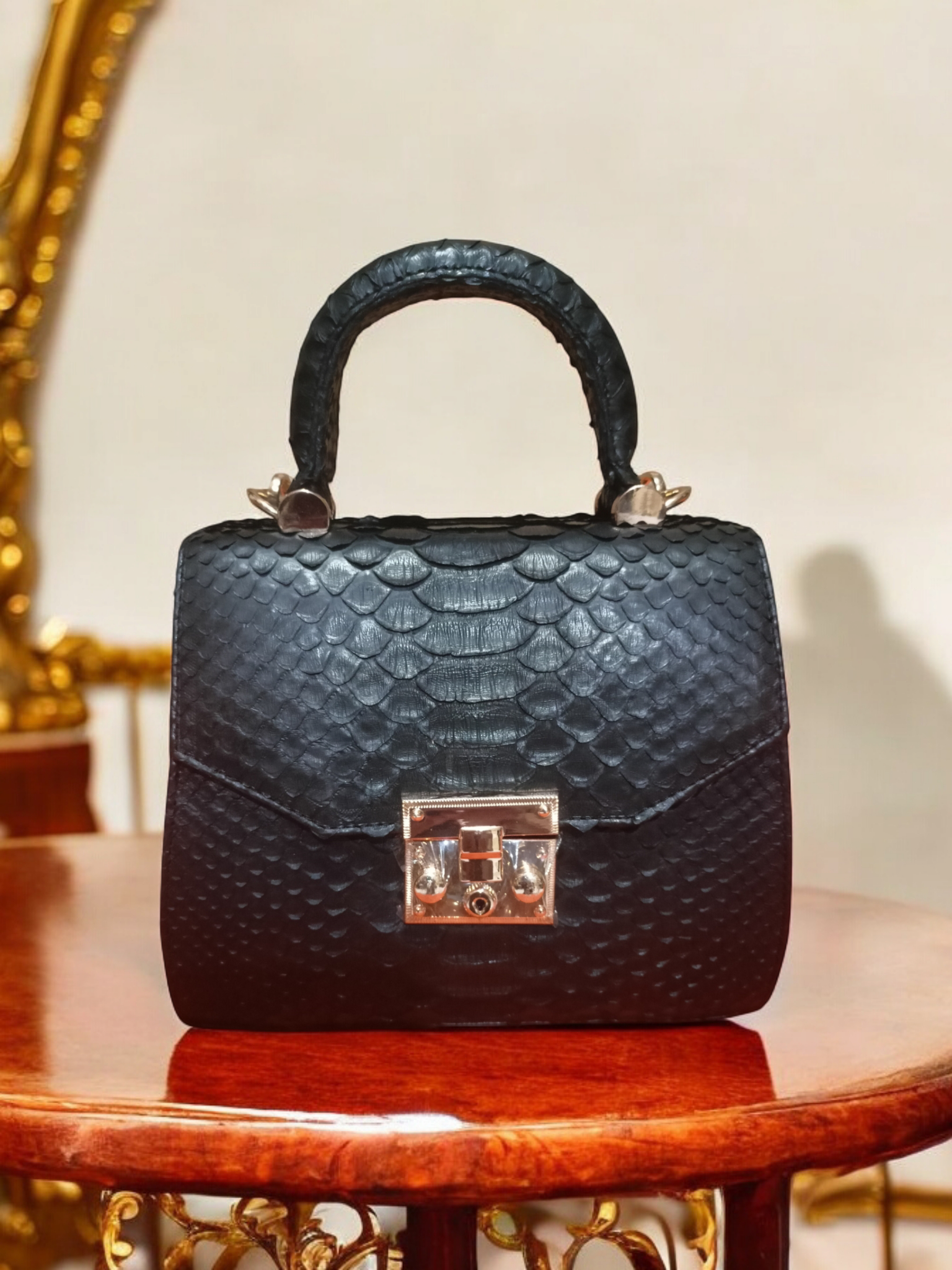 Handmade Genuine Snake Skin Women's Purses - Image 5