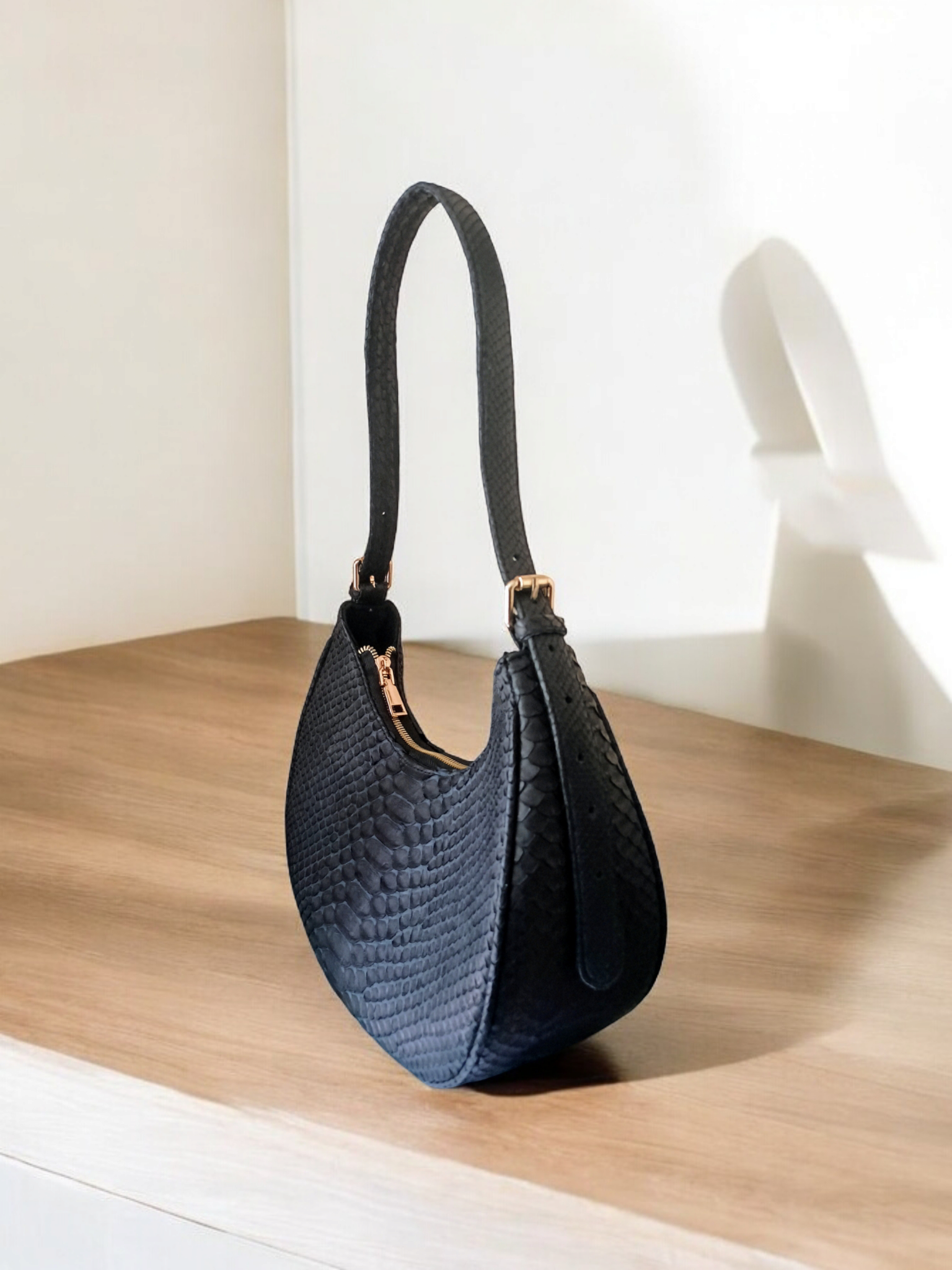 Handmade Snake Skin Women's handbag