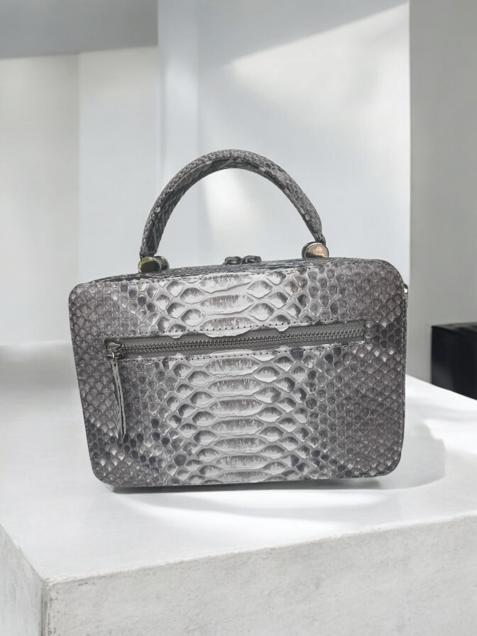 Handmade Snake Skin Women's Shoulder Bags - Image 2