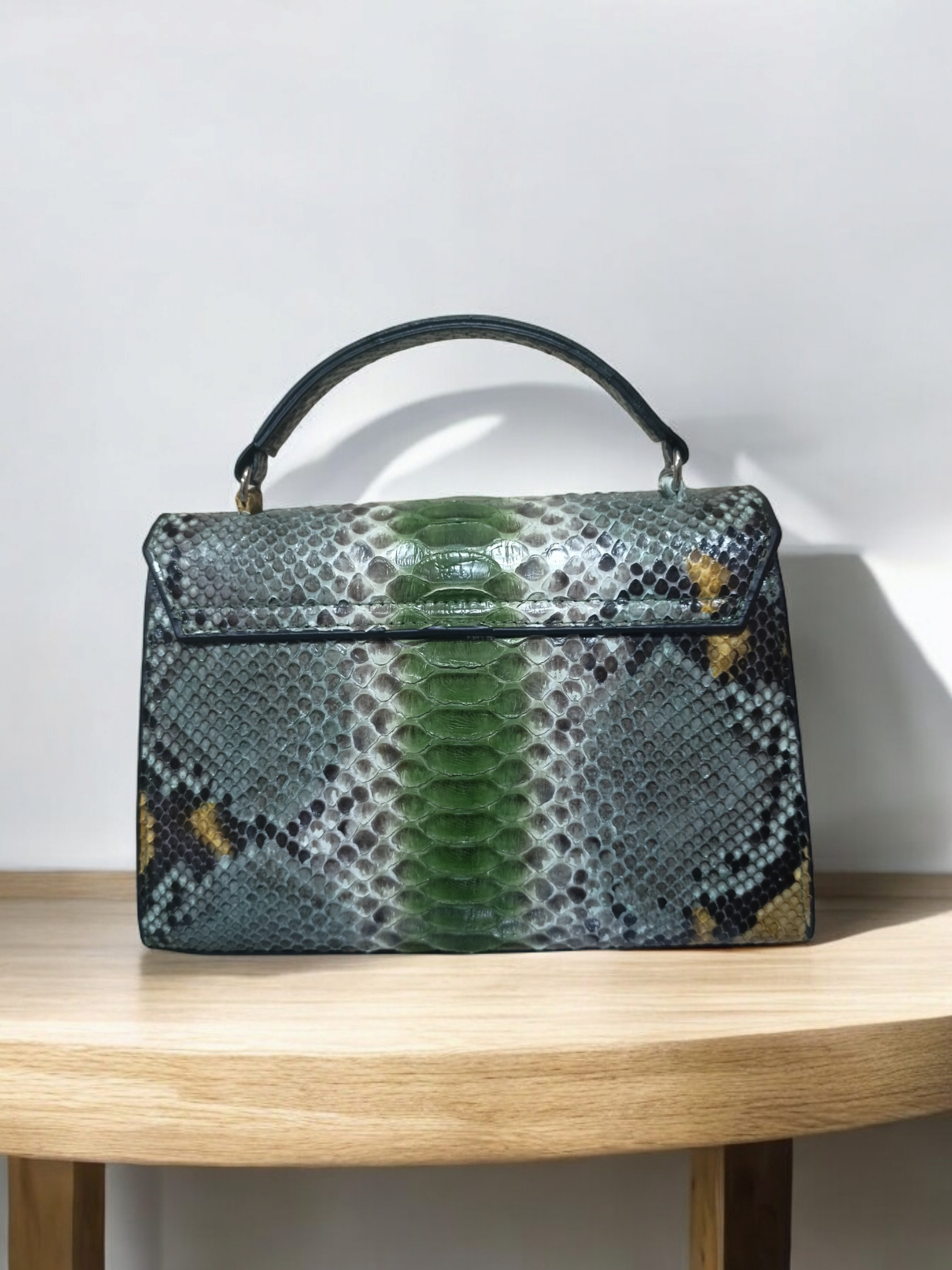 Handmade Snake Skin Women's Small Shoulder Bags - Image 2