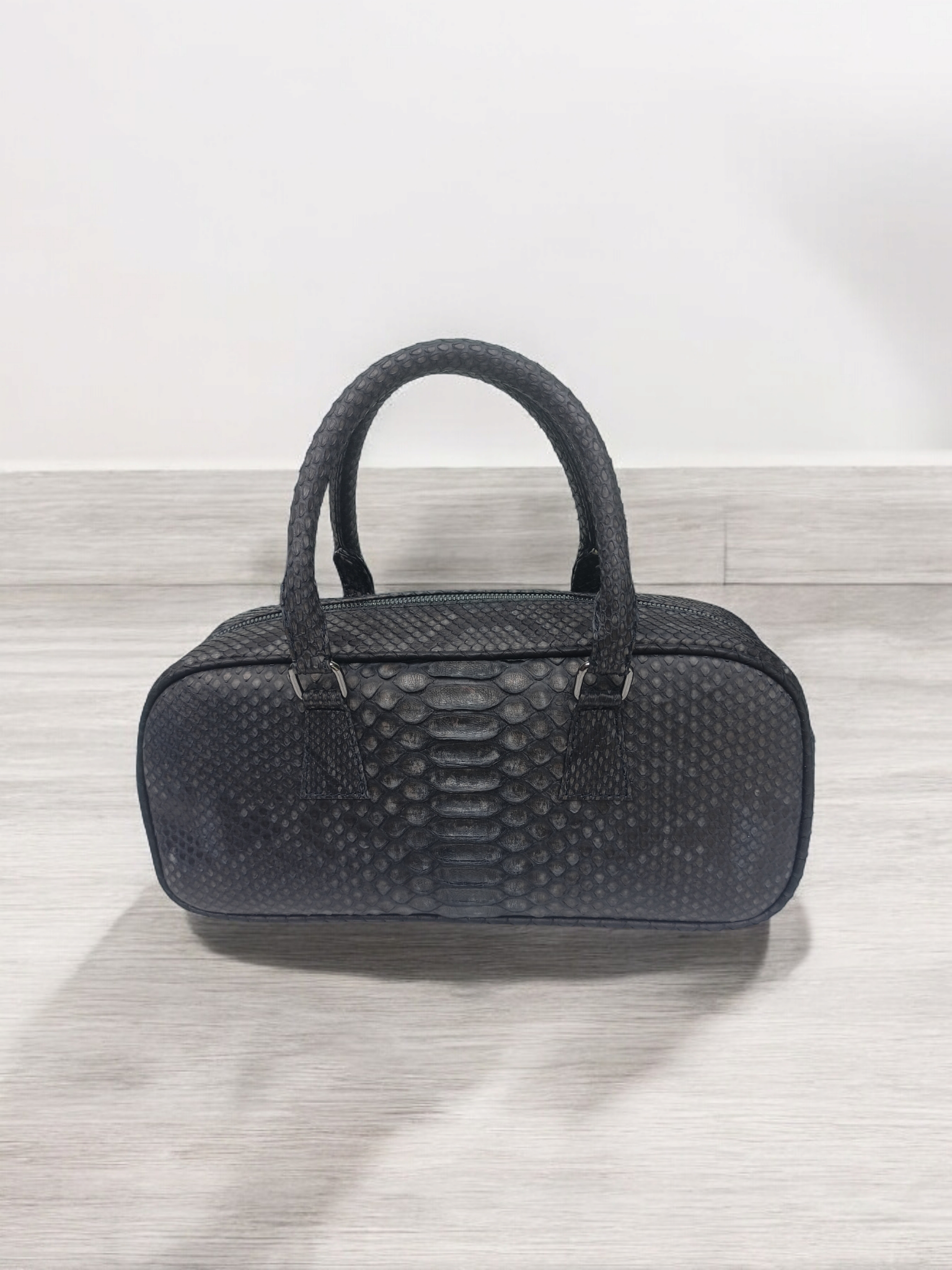 Handmade Snake Skin Women's Top Handle