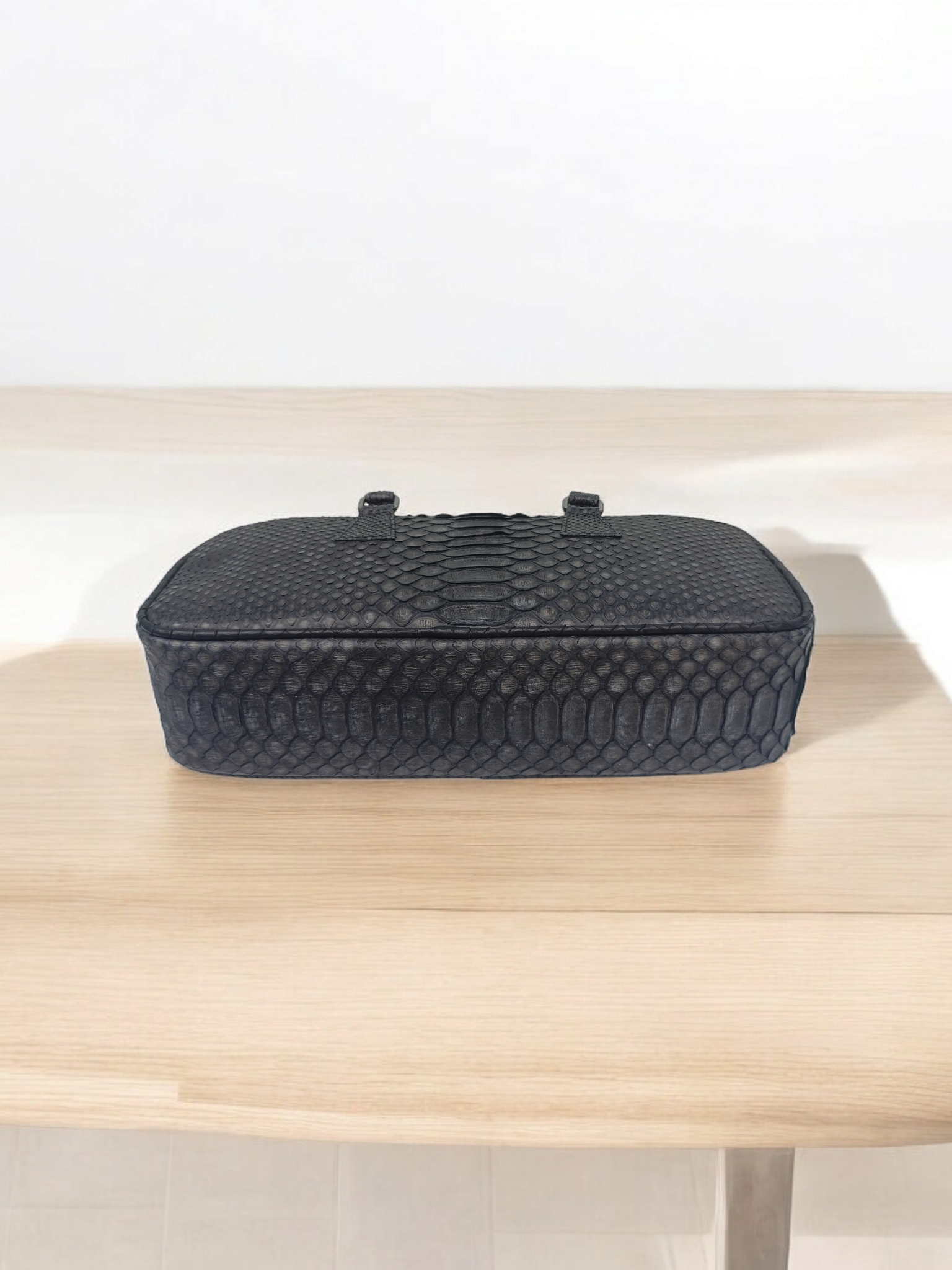 Handmade Snake Skin Women's Top Handle - Image 3