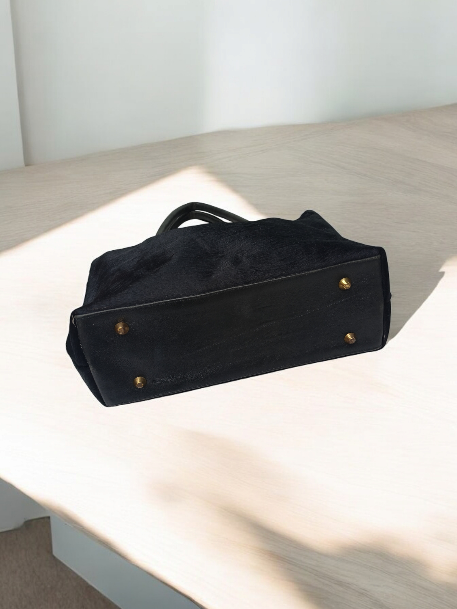 Handmade Genuine Cow Skin Women's Tote - Image 3