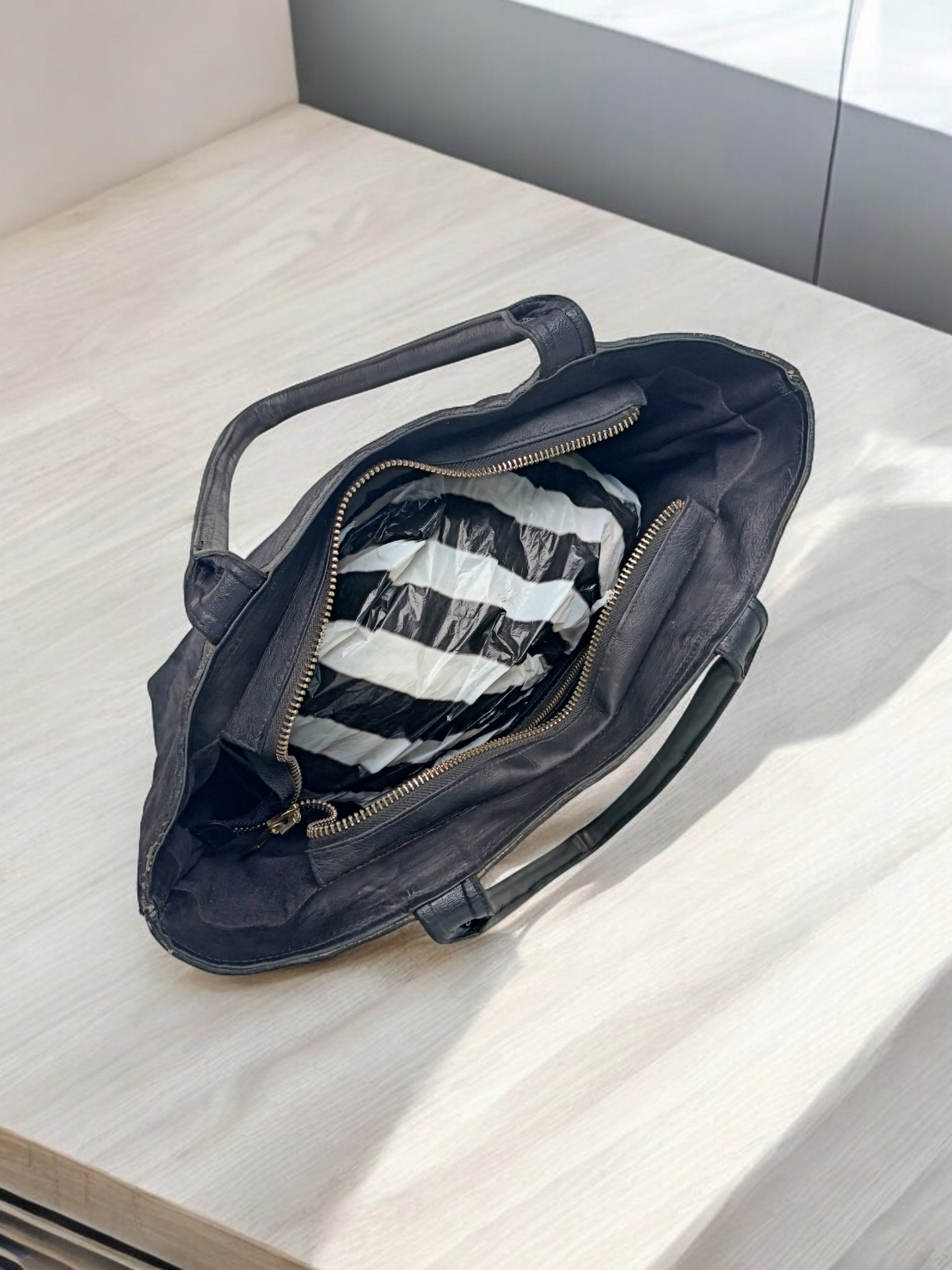 Handmade Genuine Cow Skin Women's Tote - Image 4